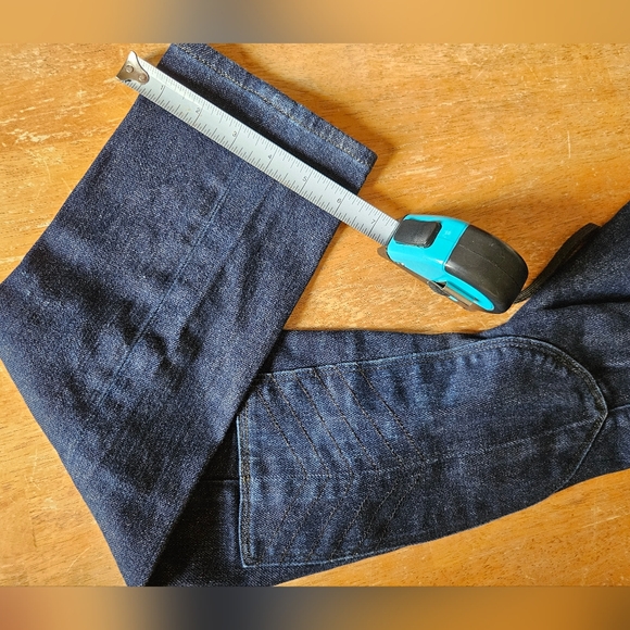 J Brand Suzuki Stinson side knee patch Denim Motorcycle Skinny Stretch Jeans EUC - Picture 7 of 11